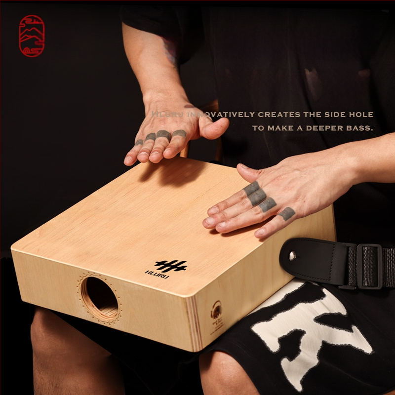 Lu ru Három az egyben boxdob – professzionálisan csomagolt utazófa dobf box, ülő dob