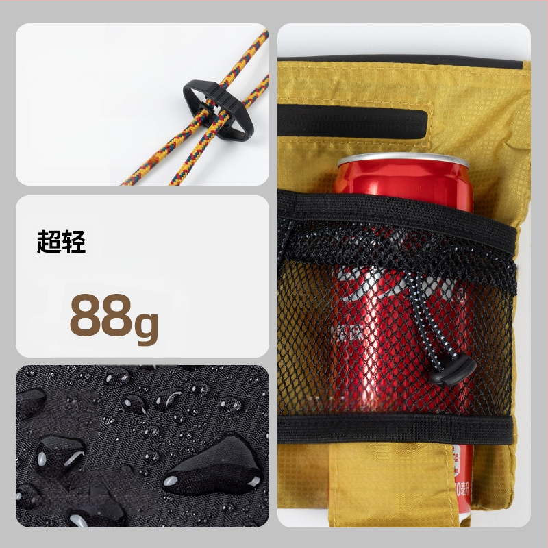 PLAY-KING Nailono Crossbody krepšys lauko sportui – atsparus vandeniui, ultralengvas, sulankstomas, unisex telefono krepšys