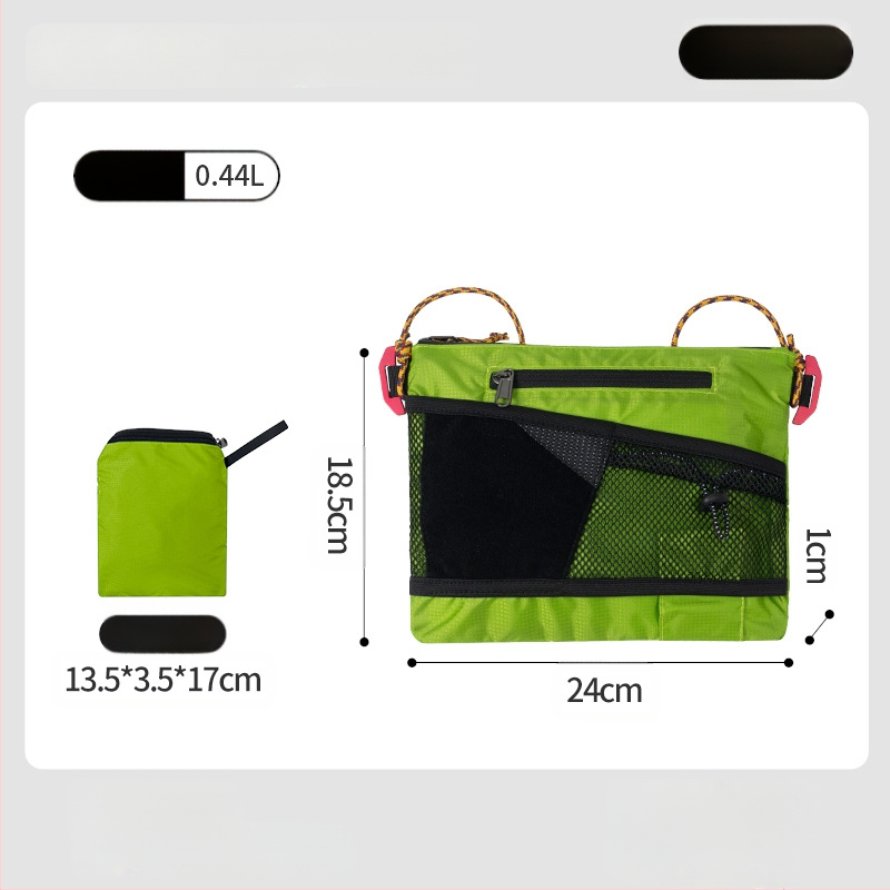 PLAY-KING Nailono Crossbody krepšys lauko sportui – atsparus vandeniui, ultralengvas, sulankstomas, unisex telefono krepšys