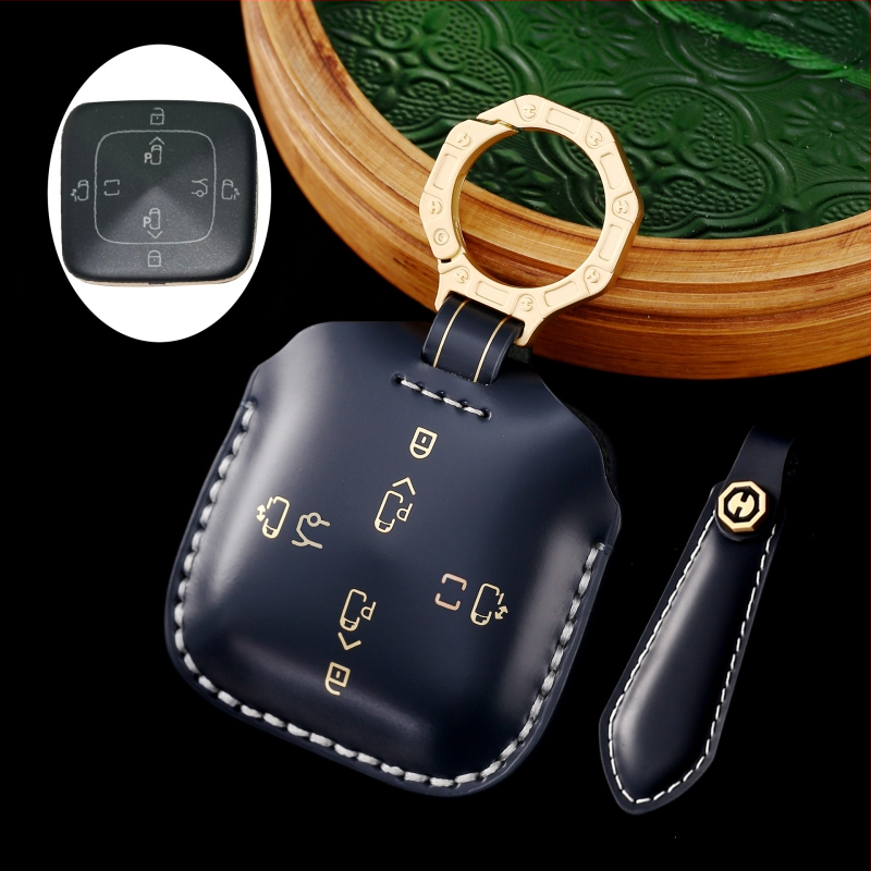 Automobilio raktų dėklas Extremely Krypton 001 — karvės oda, aukštos kokybės, pritaikomas