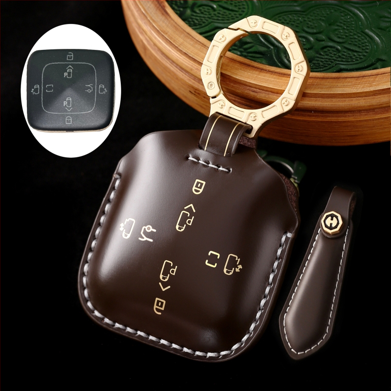 Automobilio raktų dėklas Extremely Krypton 001 — karvės oda, aukštos kokybės, pritaikomas