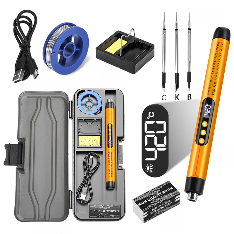 King Xufeng κολλητήρι με πλαστική λαβή, χειροκίνητη τροφοδοσία, κατάλληλο για συγκόλληση, συντήρηση και μετρήσεις τάσης, ρεύματος, αντίστασης και χωρητικότητας