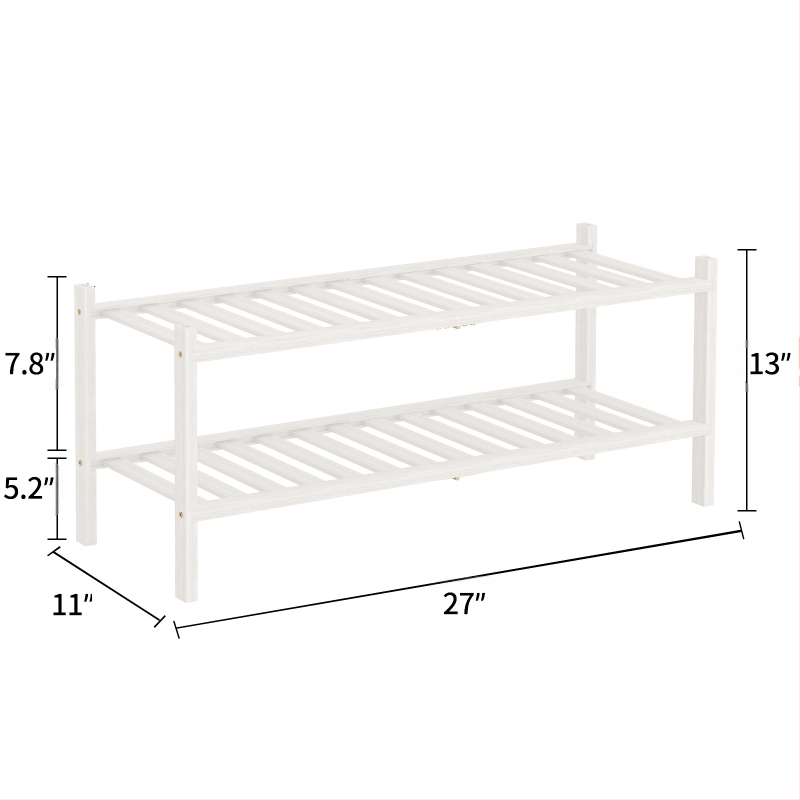 Πτυσσόμενο ράφι παπουτσιών από μπαμπού, 2–5 επιπέδων, στοιβαζόμενος αποθηκευτικός, εξοικονόμηση χώρου, μοντέρνος σχεδιασμός