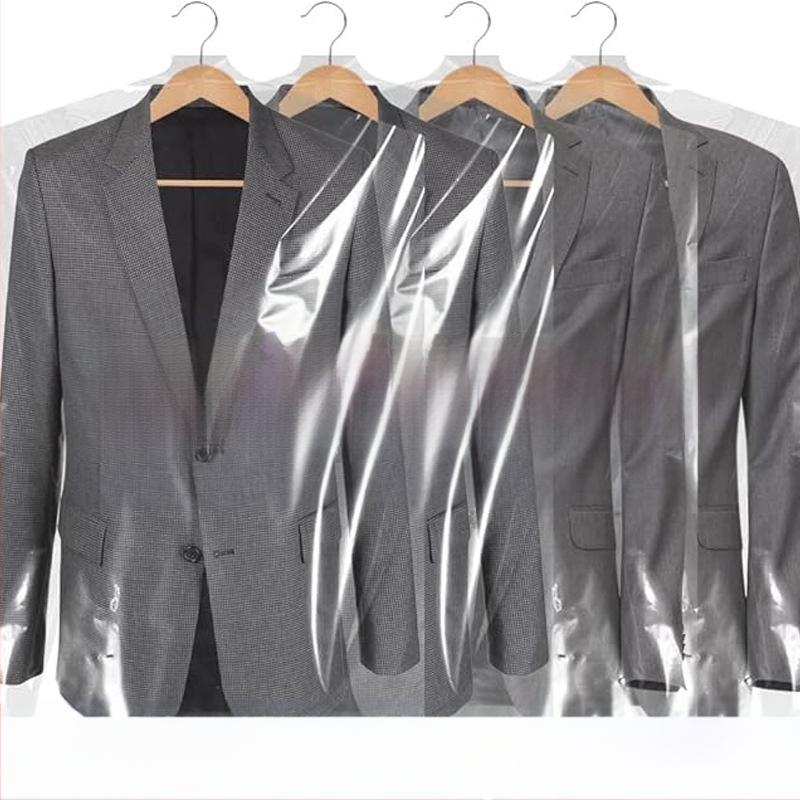 Drabužių dulkių uždanga - šiuolaikiškas paprastas stilius, PP/PE medžiaga, dulkių ir drėgmės atsparus, drabužiams saugoti miegamajame