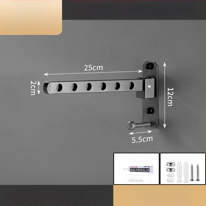 Nerūdijančio plieno drabužių pakabiklis – sulankstomas, fiksuotos džiovinimo stovas, vieno strypo tipo
