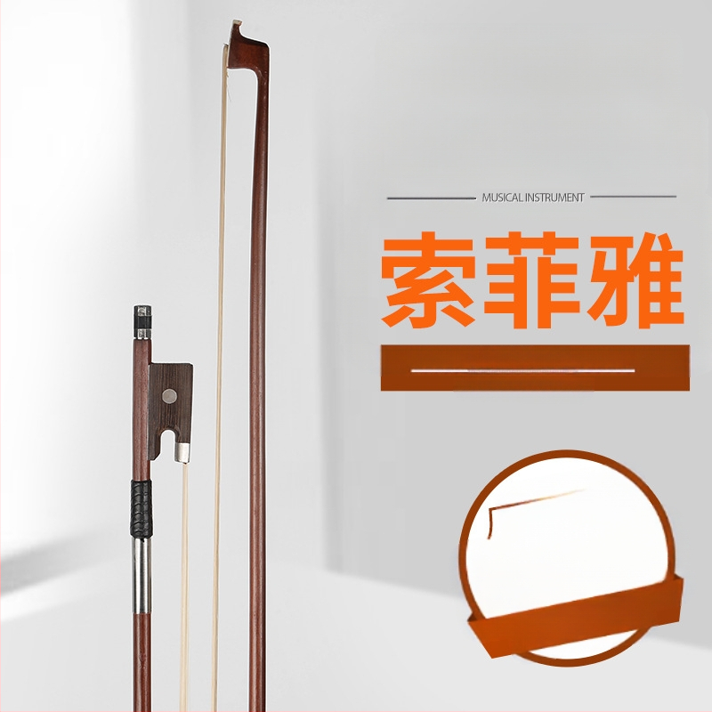 Τόξο βιολιού, μοντέλο 16, δέρμα προβάτου, για μουσικά όργανα