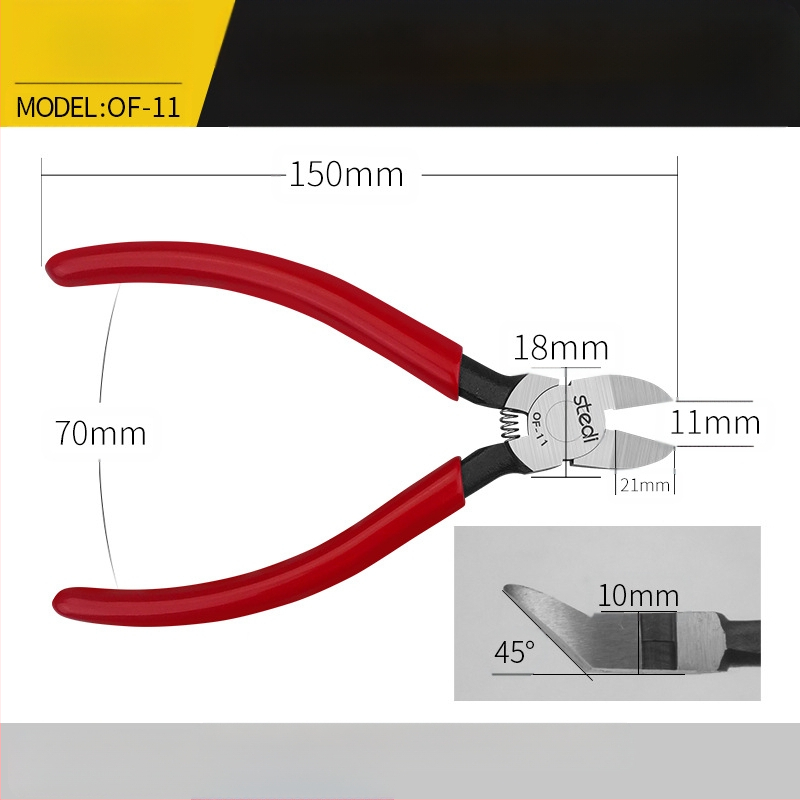 Sitli anti-magnetinės elektroninės replės – plokščios žnyplės, plona burna, plokščias galvas