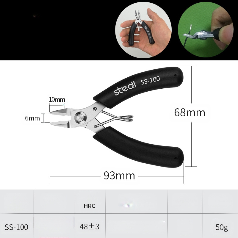 Sitli anti-magnetinės elektroninės replės – plokščios žnyplės, plona burna, plokščias galvas