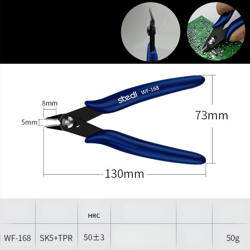 Sitli anti-magnetinės elektroninės replės – plokščios žnyplės, plona burna, plokščias galvas