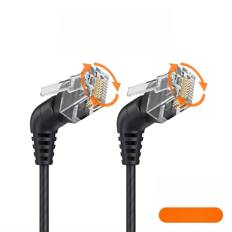 Cat6A μη θωρακισμένο Ethernet καλώδιο για οικιακό δίκτυο, καθαρός χαλκός, υψηλή ταχύτητα, CAT6A συνδετήρες, κατάλληλο για δρομολογητή