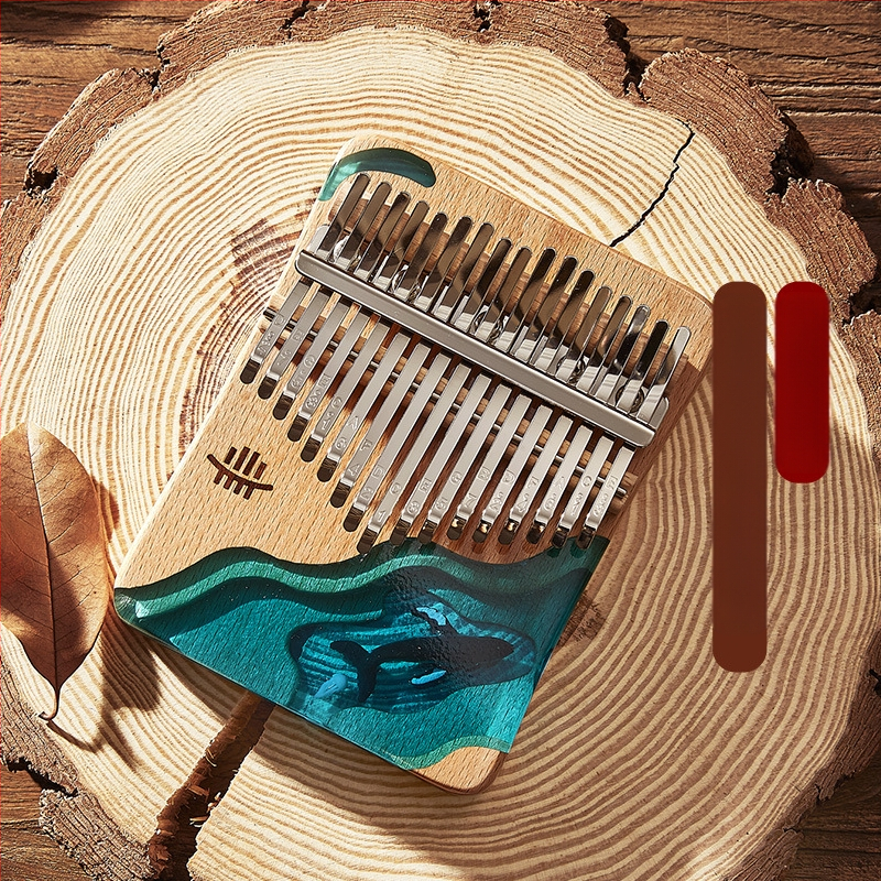 Kalimba με πλάκα 21 τόνων, μοντέλο Hluru Class B υψηλής ποιότητας, επαγγελματική συσκευασία