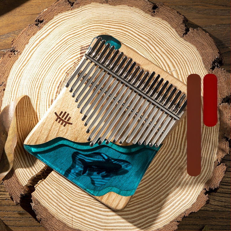 Kalimba με πλάκα 21 τόνων, μοντέλο Hluru Class B υψηλής ποιότητας, επαγγελματική συσκευασία