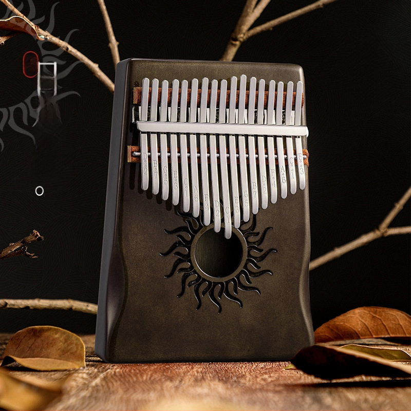 Kalimba Huashu (πιάνο με δάχτυλο) - 17 ήχοι, σφενδάμι, όργανο για αρχάριους