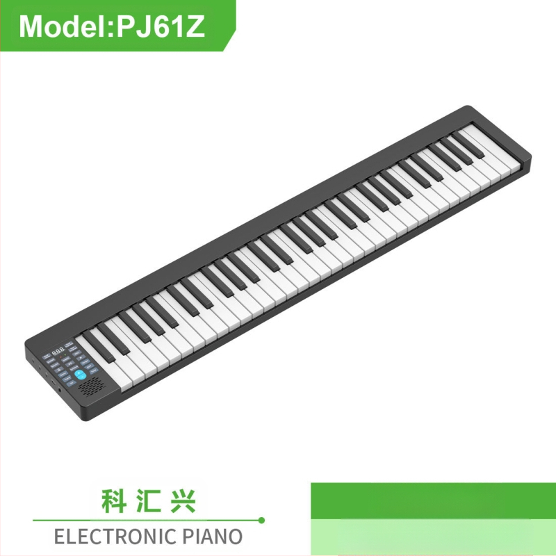 PJ61Z 61 клавиша електронно пиано с двойно Bluetooth — преносимо за деца и възрастни, за начинаещи и напреднали
