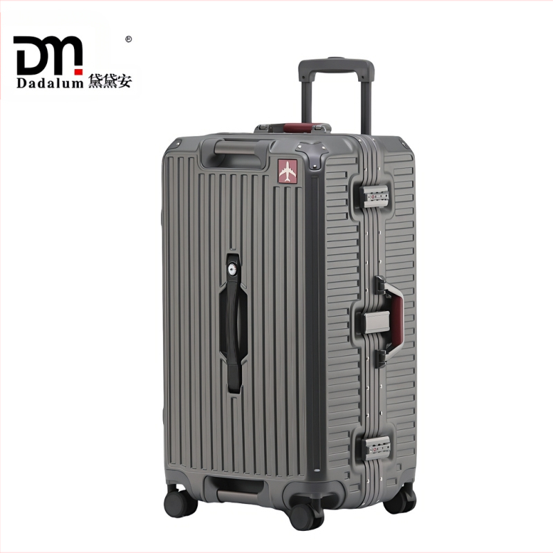 Fejlett nagy kapacitású poggyász alumíniumvázszerkezettel, USB töltés, PC héj – Diane TSA-jelszavas záras utazótáska, 4,8 kg