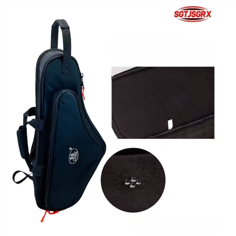 Чанта за саксофон — преносима, лека раница; полиестер; марка SGTJSGRX; презрамка с въздушна подложка