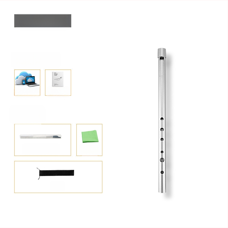 Ирландска свирка-флейта, шест отвора, тяло от медно-резинено-алуминиево сплав, ключове C и D