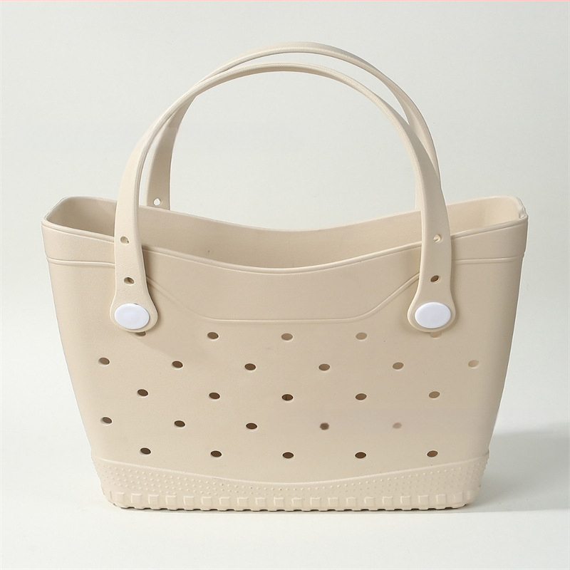 EVA раменна чанта за плажа с дупков дизайн – персонализиран печат, дебелина 3.5 мм, плътност 35, мека и водоустойчива