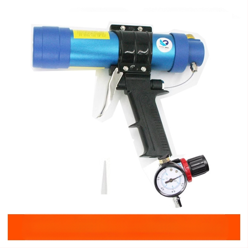 Пистолет за лепило, картридж 310 ml, пневматичен, регулируема скорост, модел Q3, SUBAO/Speed Leopard