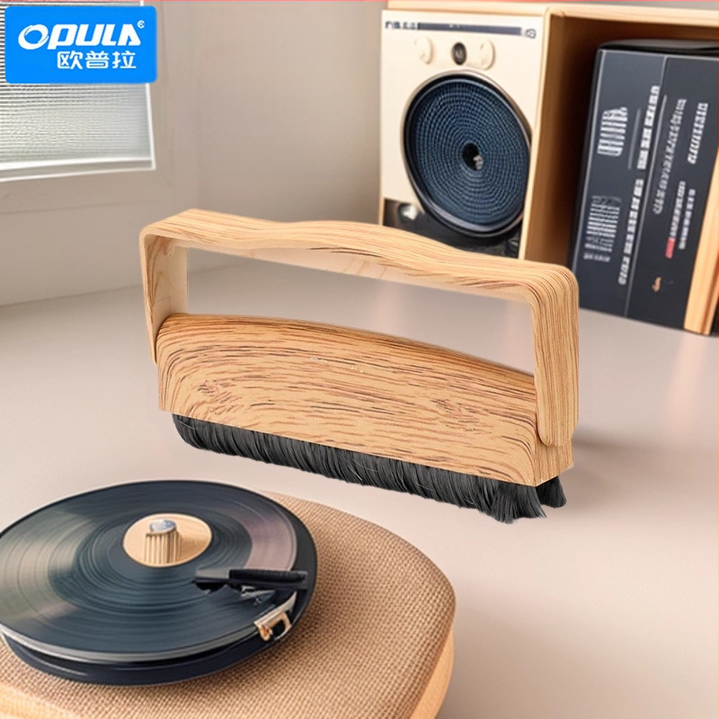 Комплект за почистване на винилови грамофонни плочи – OPULA KCL-1900, почистващ комплект, 2024