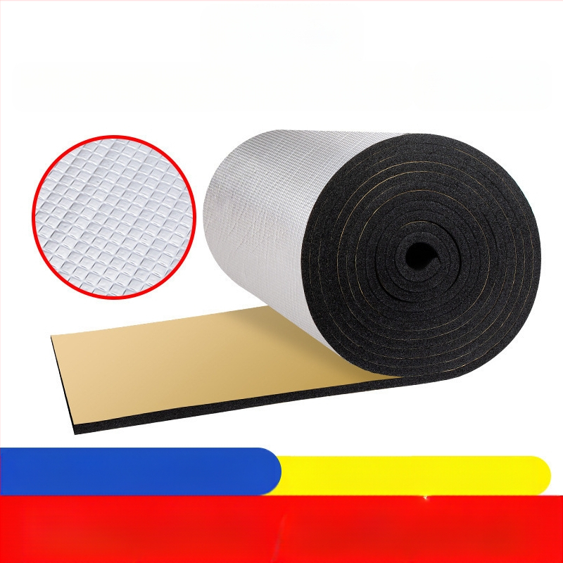 Savarankiškai klijuojama aliuminio folijos izoliacija stogams – priešgaisrinė, šilumos ir garso izoliacija, 0.035 W/mK, B1 klasė, darbinė temperatūra 200°C, mikroporozos ritė