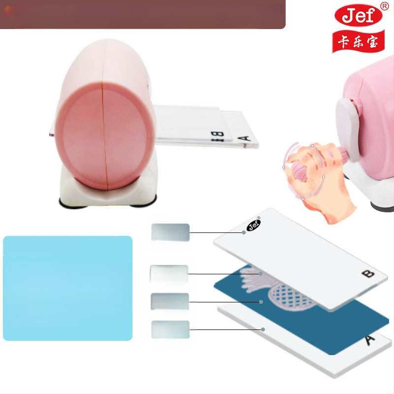 Rokas vadāma reljefa un griešanas iekārta papīra mākslai – DIY instruments, ABS plastmasa + tērauds