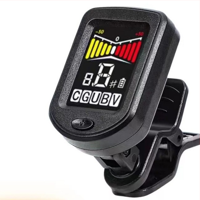 Tuner pentru instrumente muzicale – AT-01A, Anoma, pentru chitară folk, vioară, guzheng, pipa, erhu