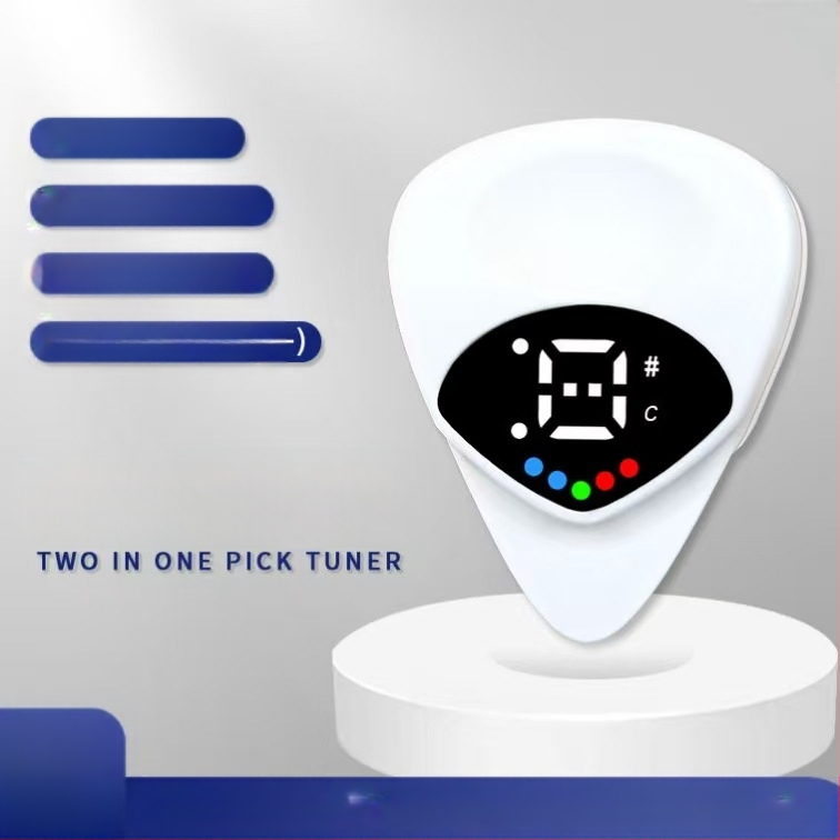 Tuner pentru instrumente muzicale – AT-01A, Anoma, pentru chitară folk, vioară, guzheng, pipa, erhu