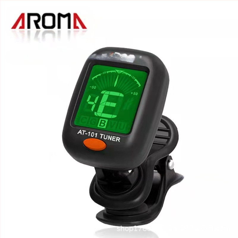 Tuner pentru instrumente muzicale – AT-01A, Anoma, pentru chitară folk, vioară, guzheng, pipa, erhu