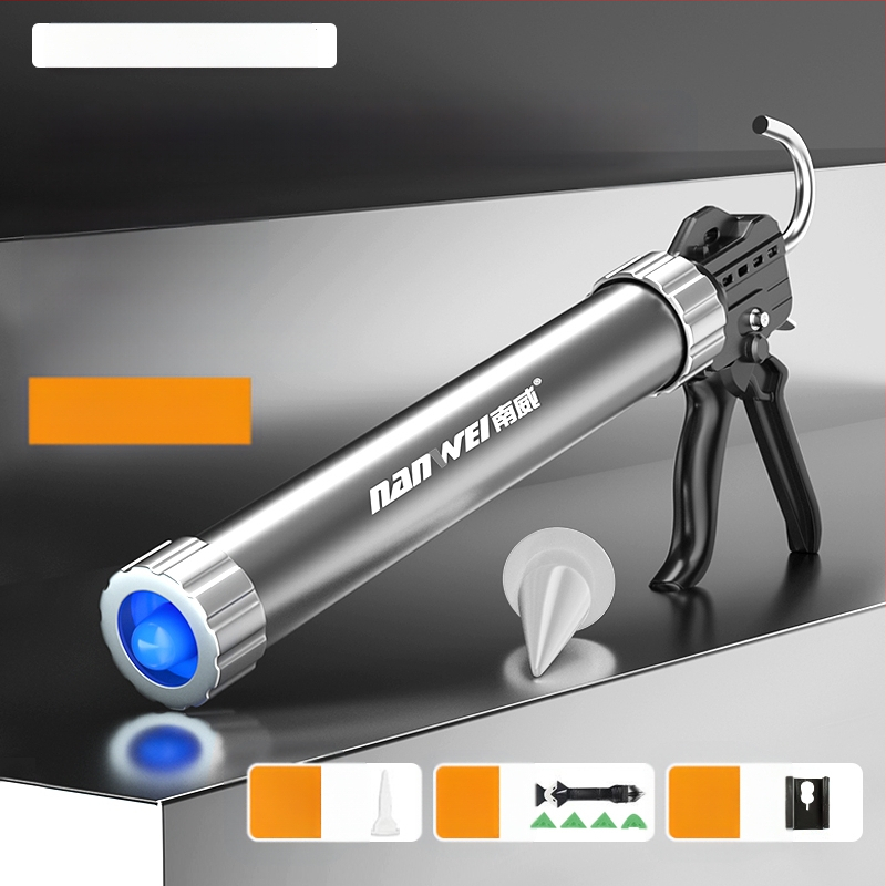 Nanwei Πιστόλι Κόλλας για Γυαλί, μεταλλικό σώμα, σειρά προεπιλογής