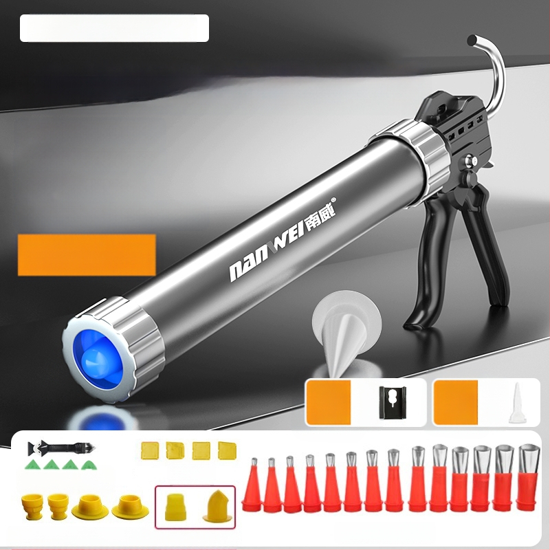 Nanwei Πιστόλι Κόλλας για Γυαλί, μεταλλικό σώμα, σειρά προεπιλογής