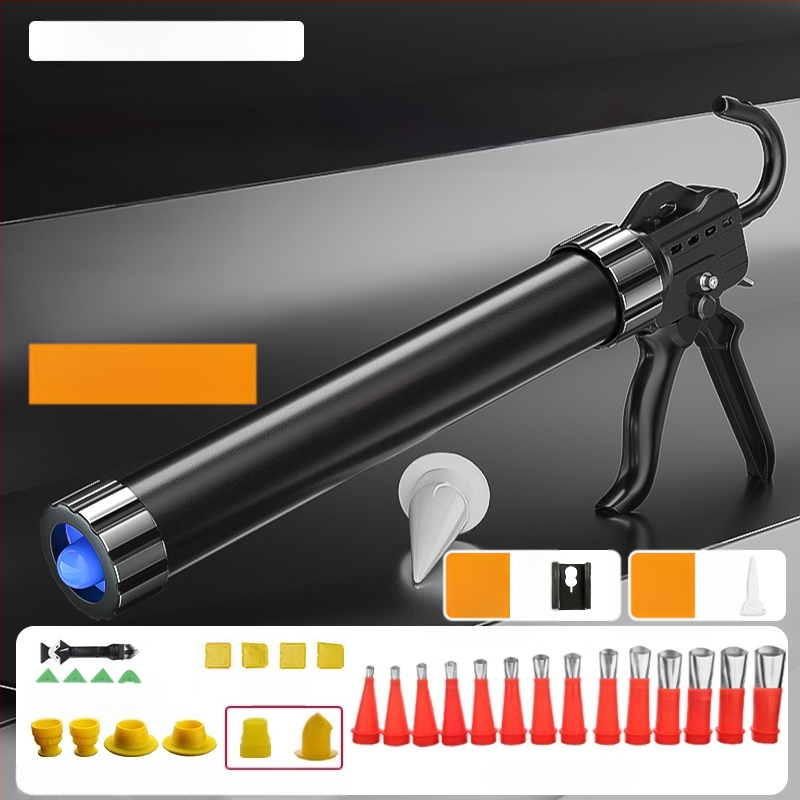 Nanwei Πιστόλι Κόλλας για Γυαλί, μεταλλικό σώμα, σειρά προεπιλογής