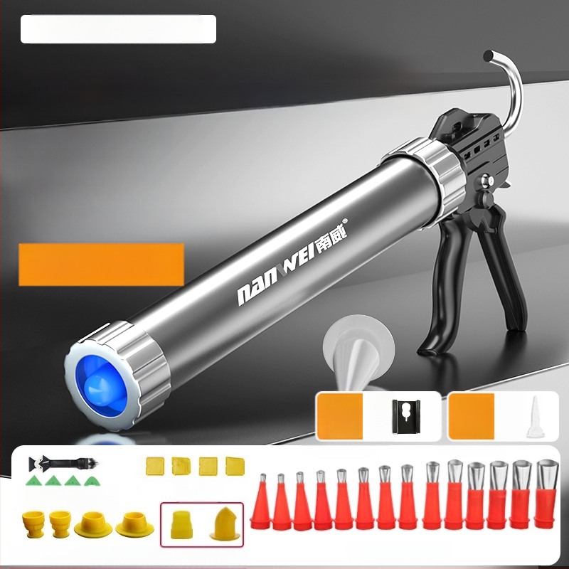 Nanwei Πιστόλι Κόλλας για Γυαλί, μεταλλικό σώμα, σειρά προεπιλογής