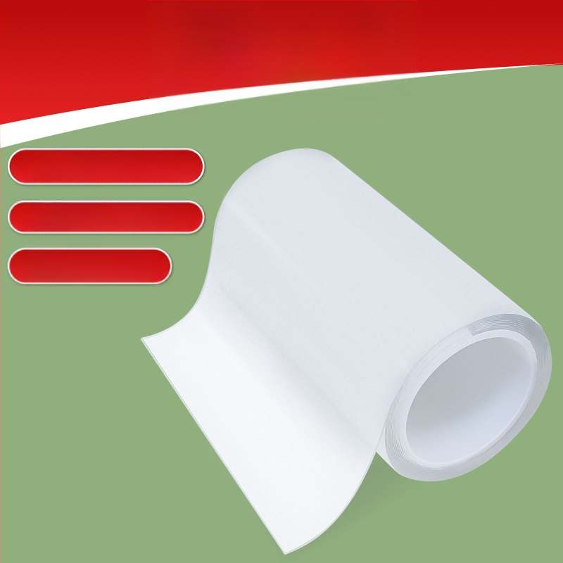 Διάφανη αδιάβροχη ταινία επισκευής PVC σωλήνων — στεγανοποίηση διαρροών PVC, 0,3 mm παχιά, κατάλληλη για σκηνές και φουσκωτούς δαχτυλίους