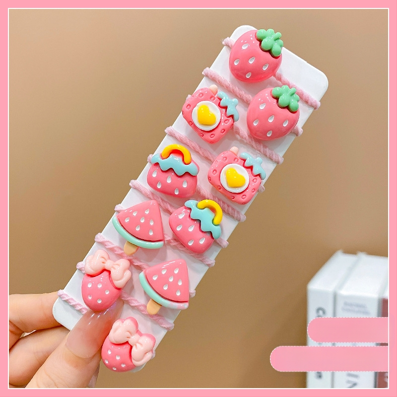 Plaukų gumytės ir plaukų virvelės, Akrilo medžiaga, Vaikų stilius, Princesių serija