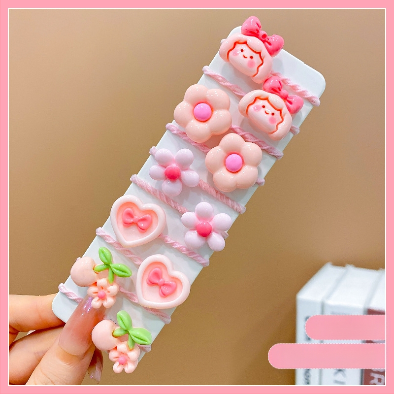 Plaukų gumytės ir plaukų virvelės, Akrilo medžiaga, Vaikų stilius, Princesių serija