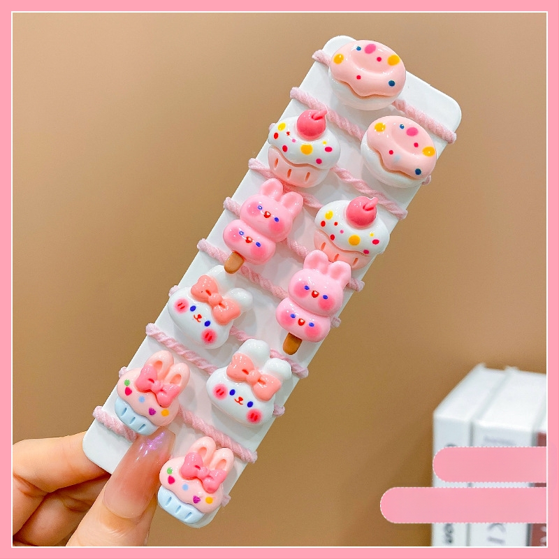 Plaukų gumytės ir plaukų virvelės, Akrilo medžiaga, Vaikų stilius, Princesių serija