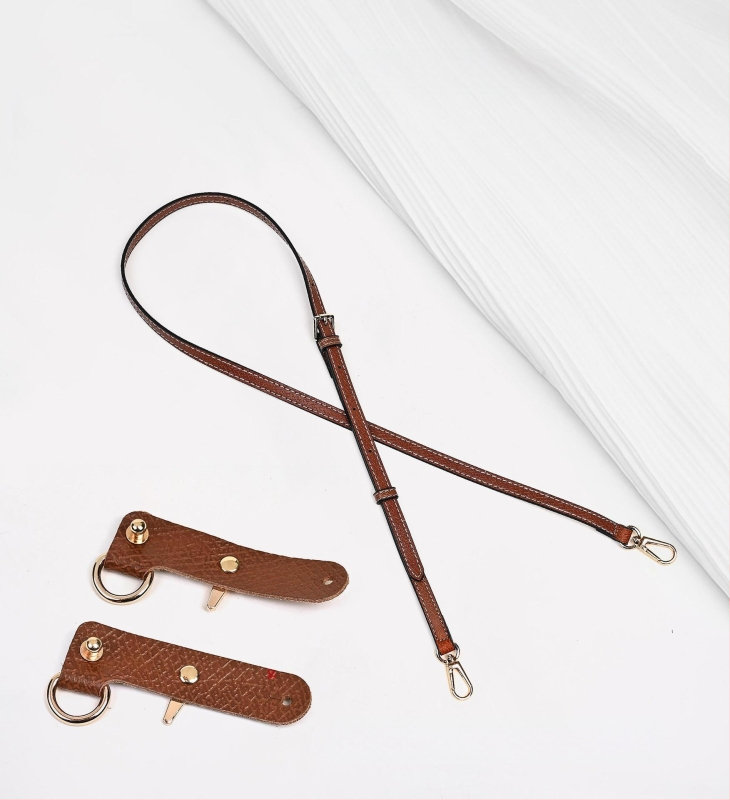 Miss qin PU odos pečių dirželis maišams — be gręžimo, atsparus dėvėjimui, miesto minimalistinis stilius