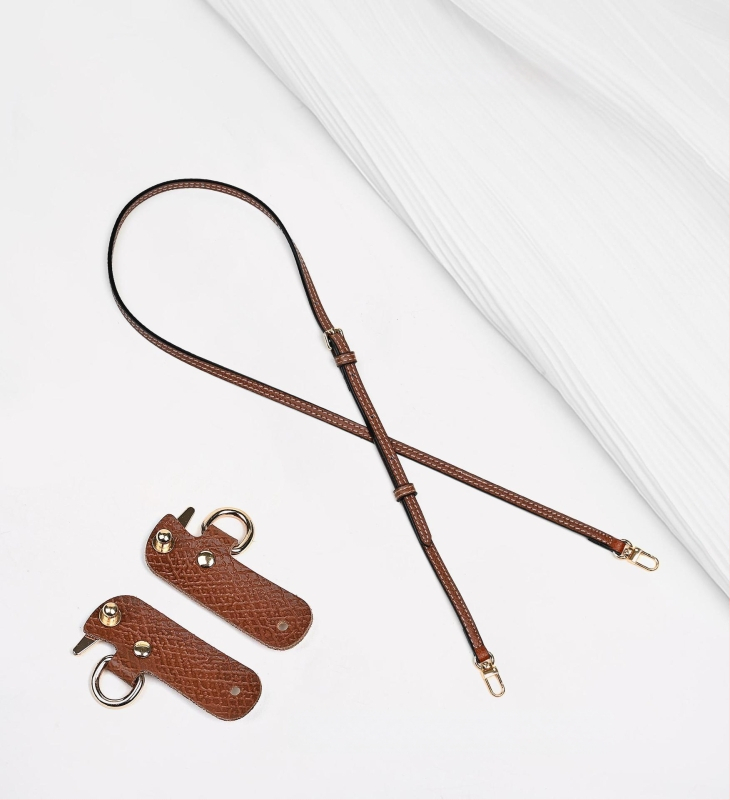 Miss qin PU odos pečių dirželis maišams — be gręžimo, atsparus dėvėjimui, miesto minimalistinis stilius