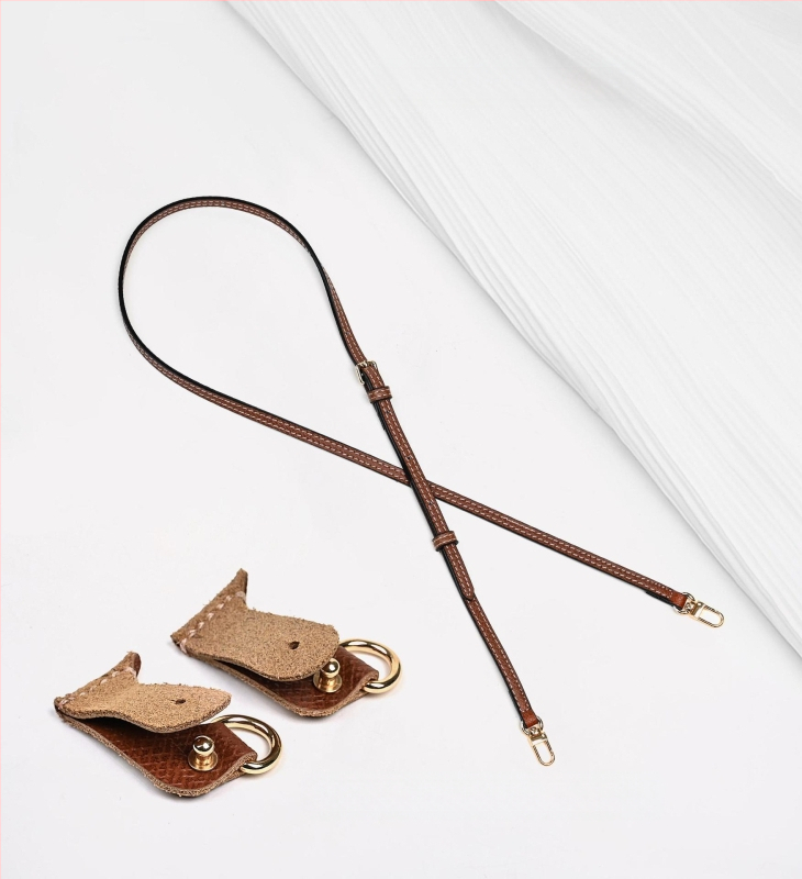 Miss qin PU odos pečių dirželis maišams — be gręžimo, atsparus dėvėjimui, miesto minimalistinis stilius