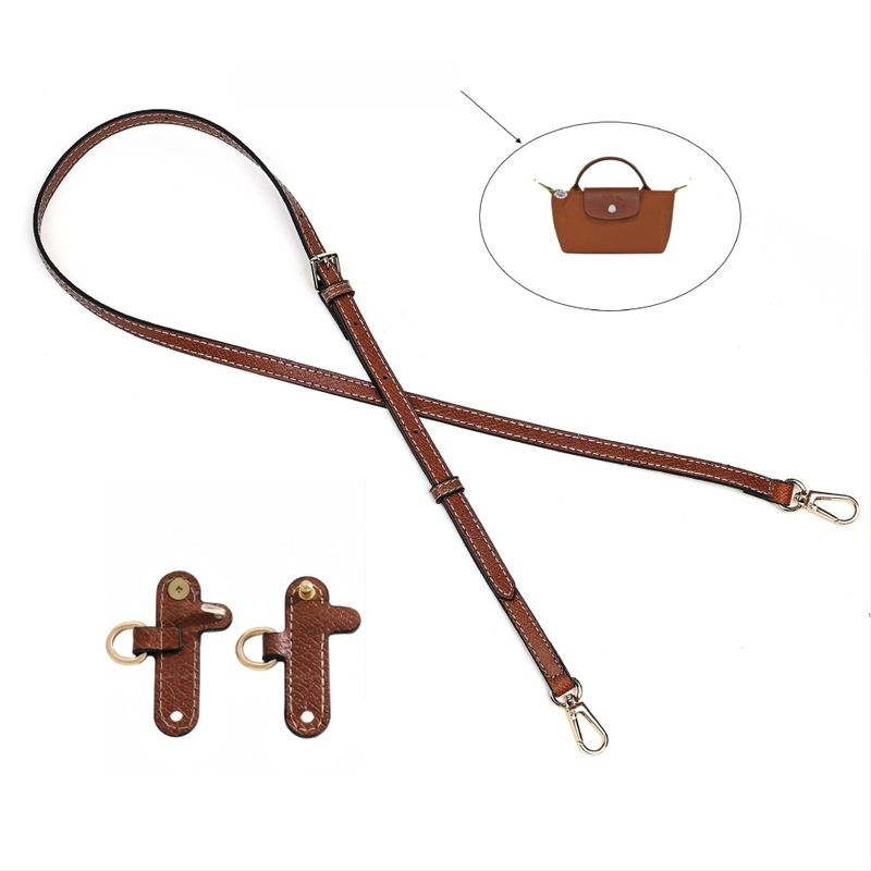 Miss qin PU odos pečių dirželis maišams — be gręžimo, atsparus dėvėjimui, miesto minimalistinis stilius