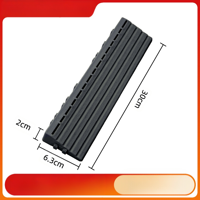 Пластмасов сглобяем настил (PP), дървесен релеф, антибактериален, за коридор, модерен стил