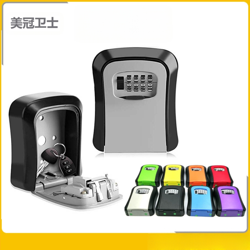 Raktų dėžutė su kodiniu užraktu – Mechaninė, Aliuminio lydinys, Modelis 806, Champions prekės ženklas, raktų saugojimui, modernus minimalistinis stilius