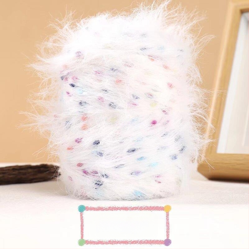 Muzo mink velvet siūlai – riestinis verpimas, rankiniam mezgimui