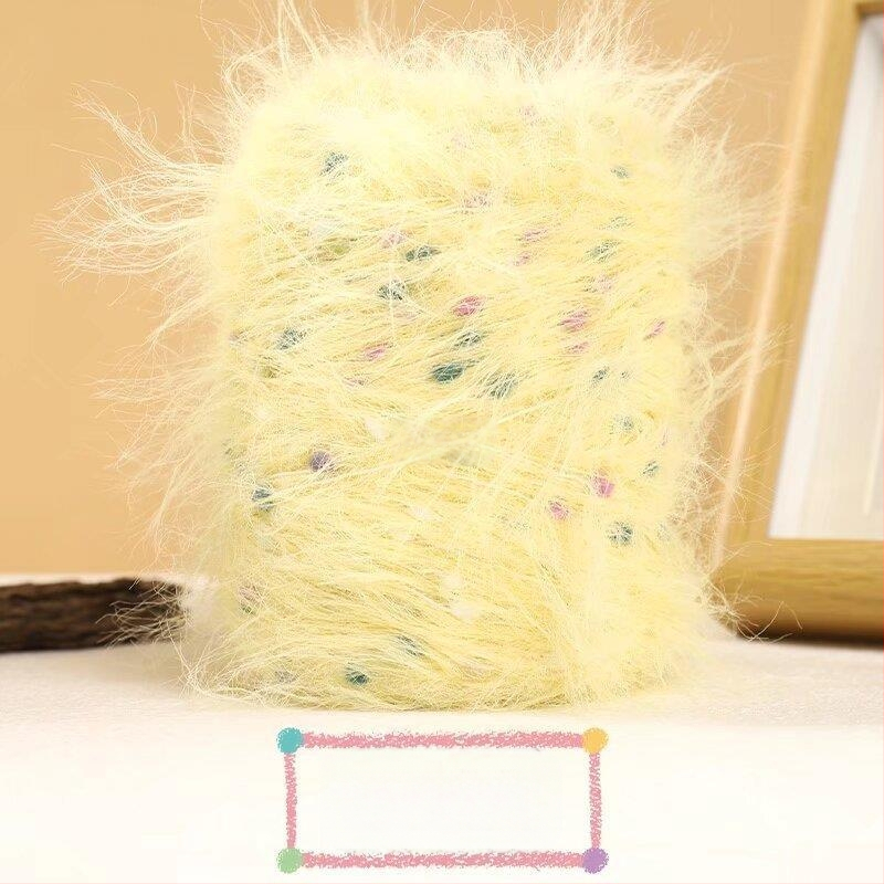 Muzo mink velvet siūlai – riestinis verpimas, rankiniam mezgimui