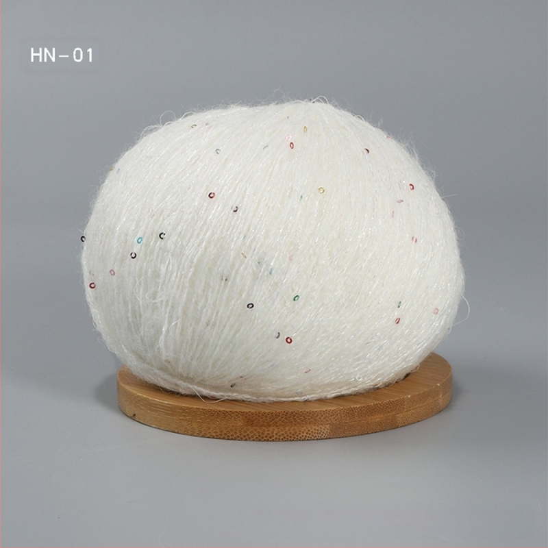 Mohair νήμα, worsted επεξεργασία, νήμα σε ομάδες, για χειροποίητες κούκλες