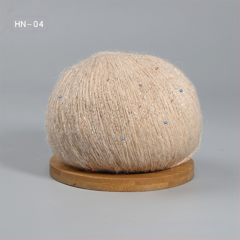 Mohair νήμα, worsted επεξεργασία, νήμα σε ομάδες, για χειροποίητες κούκλες