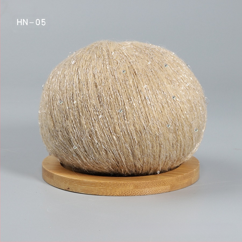 Mohair νήμα, worsted επεξεργασία, νήμα σε ομάδες, για χειροποίητες κούκλες
