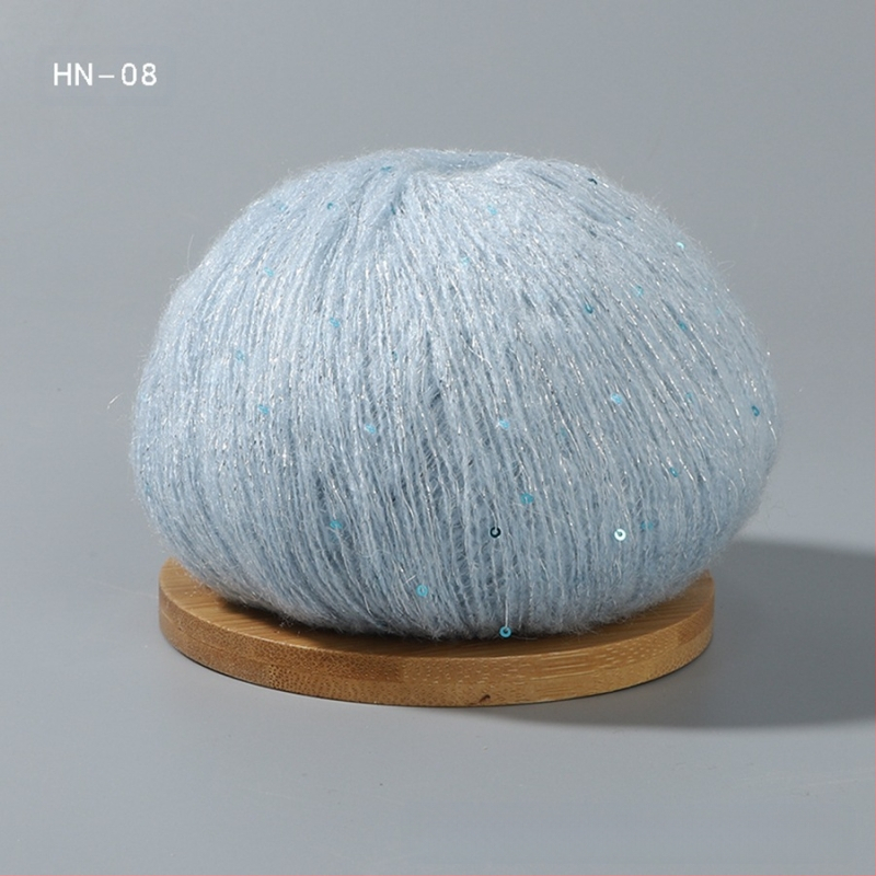 Mohair νήμα, worsted επεξεργασία, νήμα σε ομάδες, για χειροποίητες κούκλες
