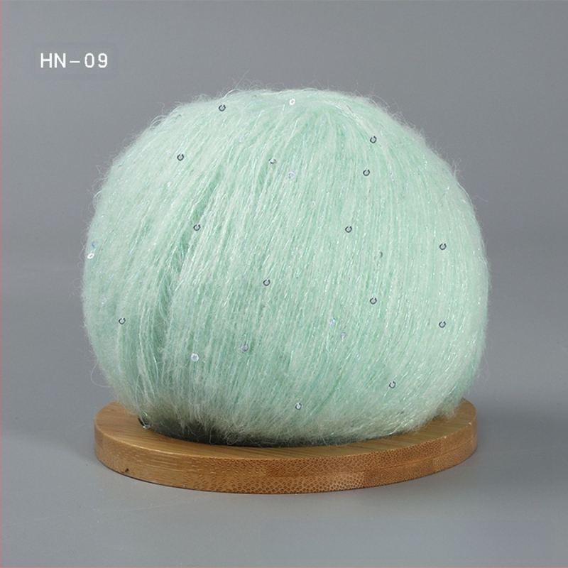 Mohair νήμα, worsted επεξεργασία, νήμα σε ομάδες, για χειροποίητες κούκλες